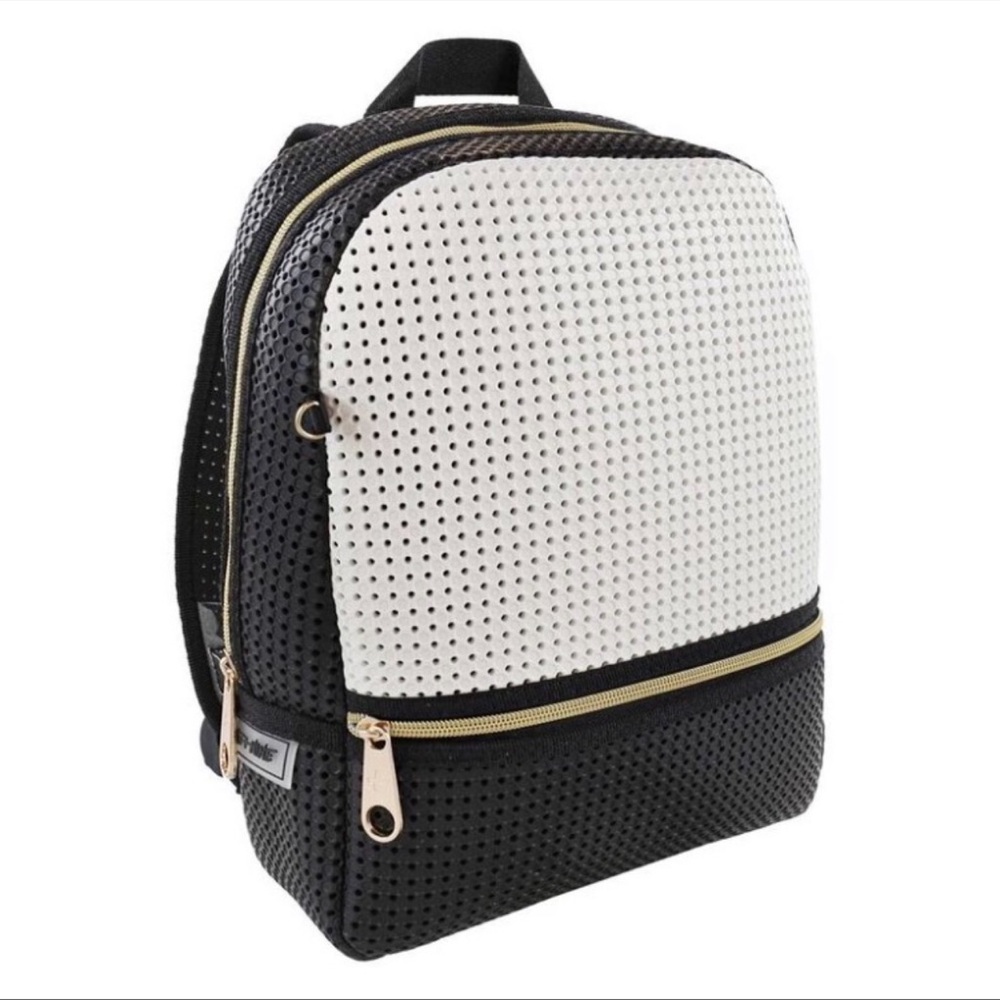 Eight + Nine Stylish Black and White Backpack